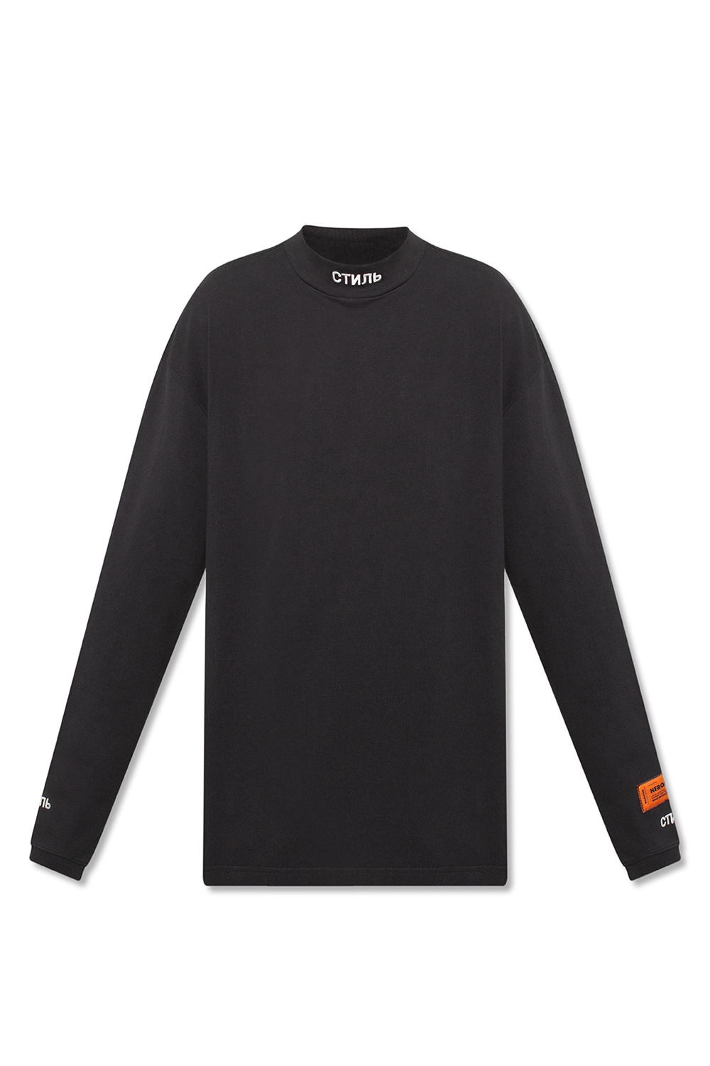 Heron Preston T-shirt with mock neck | Men's Clothing | Vitkac